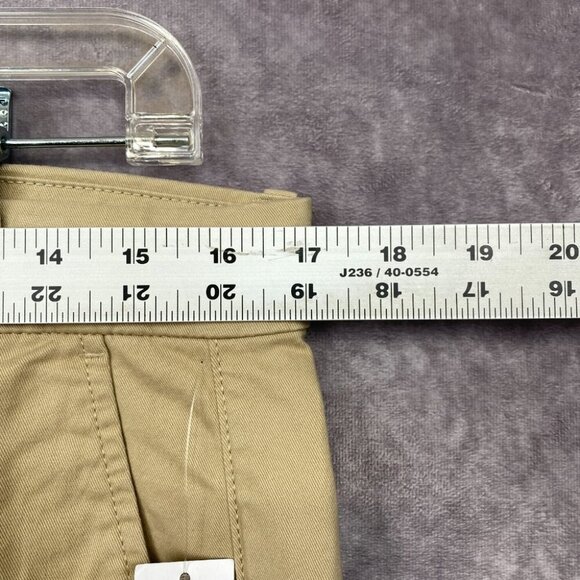 GAP GAPFLEX5 Pants Mens 31x32 Athletic Fit Tan Stretch Taper Flat Front NEW - Picture 5 of 12